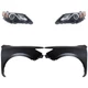 Headlight Kit For 2012-2014 Toyota Camry Left and Right Assy Halogen SE/Sport