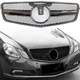 For Mercedes E-Class W212 Grill E63 AMG Style Front Bumper Black Grille 2009-13