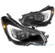 For 12-15 Subaru Impreza/13-16 XV Crosstrek LED Tube Projector Headlights Black