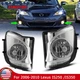 Fog Lights For 2006-2010 Lexus IS250 IS350 Front Bumper Clear Lens Fog Lights