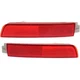 For 2011 2012 Infiniti FX35 Reflector Driver Passenger Side Pair DOT NI1184100
