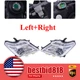 Halogen LED DRL Headlights  for 2017 2018 2019 2020 Nissan Armada LH+RH