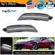 Clear White LED Front Bumper Side Marker Light Lamps For 16-23 Mazda MX-5 Miata