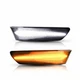 4x LED Side Marker Signal Lights White&Amber Fit 02-07 Nissan Skyline V35 Coupe