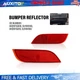 Red Lens Bumper Face Bar Reflector Light Lamp For Subaru Impreza/Crosstrek 2-20X