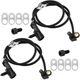 2 Front Wheel Speed ABS Sensor 4X4 For Chevy S10 Blazer GMC Jimmy Sonoma