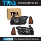 HID Headlight Headlamp Corner Light Lamp Kit Set of 4 for 08-10 Dodge Charger