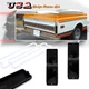 Pair w/ Gaskets Pickup Tail Light Housing Smoked for 1967-1972 Chevy & GMC Truck