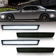 4x For 2015-2022 Dodge Challenger Smoked Front Rear Bumper LED Side Marker Light