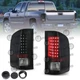 For 2007-2014 Chevy Silverado Smoke Tail Lights Tail Lamps Left & Right Side