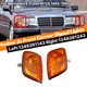 For MERCEDES E-Class W124 1985-1995 Front Corner Light Lamp Turn Signal Amber