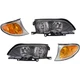 Headlight Set Halogen For 2002-2005 BMW 325i 325xi 330i 320i 330xi