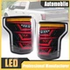 Pair LED Black Sequential Full LED Brake Tail Lights For Ford F150 2015-2020