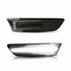 For 03-07 G35 Infiniti Coupe White Front LED Side Bumper Marker Light Smoke Lens