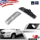 Frosted Clear Front Fender Side Marker Light Housing Kit For 2009-2017 VW Tiguan