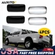 LED Fender Side Marker Lights White For Dodge Ram 2500HD 3500HD 2010-2018 Smoked