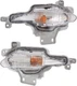For 2017-2018Mazda3 Turn Signal Light Front Clear Plastic SET PAIR