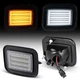 For 03-09 Hummer H2 Base LH & RH Dynamic LED DRL Turn Signal Lights Parking Lamp