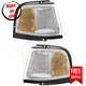 Corner Light Set of 2 Left & Right Side for 1990-1993 Oldsmobile Cutlass Ciera S