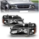 Anzo 111039 Headlight For Ford Explorer 1995-2001 Left and Right Black Housing Anzo 111039 Headlight For Ford Explorer 1995-2001 Left and Right Black Housing
