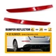 2X Rear Bumper Reflectors Red Lens For Kia Optima 2014-2015 92406-2T500 LH+RH EV