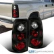 Fits 03-06 Chevy Silverado 1500 1500HD 2500 3500 Black Tail Lights Brake Lamps