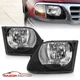 97-03/02 Black Lightning Style Headlight For Ford F150 Expedition Pair +Bulb