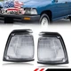 2X Clear Lens Front Corner Parking Signal Lights For 1992-1995 Toyota Pickup 2WD