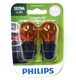Philips LongerLife 3357NA 27/8W Two Bulbs Front Turn Signal Replacement Fit OE