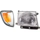 Headlight Lamp Corner Light Kit For 1997-00 Toyota Tacoma Passenger RWD Halogen