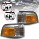 Pair Side Marker Signal Light Assy Fits For Honda Accord EX Sedan Gen4 1990-1991