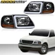 Fit For F-150 Expedition 97-04 LED DRL Headlights & Corner Lights Left+Right New