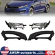 Fit For 2011 2012 2013 Kia Optima Pair Front Bumper Fog Lights Lamps & Bezels