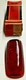 1941 Plymouth ruby glass tail lamp lens Lynx-Eye #: T-369