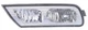 Fog Light Bumper Lamp for 07-09 Acura MDX Driver Left