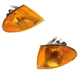 2 OEM Left+Right Turn Signal Lights Blinker Corner Lamp Lens Set for BMW 4DOOR