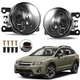✅For Subaru XV Crosstrek 2014-2020 Fog Lights w/ Halegon Bulbs Front Bumper Lamp ✅For Subaru XV Crosstrek 2014-2020 Fog Lights w/ Halegon Bulbs Front Bumper Lamp