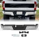 Rear Step Bumper Assembly For Ford F-250 F-350 Super Duty 2017-2022 With Sensors