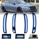 For 2015-2023 Chrysler 300 300C 300S 4x Front Rear Bumper LED Side Marker Lights For 2015-2023 Chrysler 300 300C 300S 4x Front Rear Bumper LED Side Marker Lights