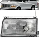 Driver Side Halogen Headlight fits FORD 92-96 BRONCO 92-96 F150 92-97 F250 F350