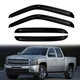 4 Rain Guards for 01-07 Chevy Silverado GMC Sierra 1500 1500HD 2500 2500HD 35...