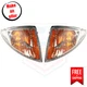 Corner Light Set of 2 Left Right for 2000-2002 Chevrolet Cavalier Base, LS, Z24