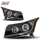 Pair Assembly Headlights For 2011 - 2015 Chevy Cruze Projector Black LED DRL Pair Assembly Headlights For 2011 - 2015 Chevy Cruze Projector Black LED DRL