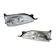 Headlight Set Left Right Clear Lens for 95-96 Toyota Camry DX LE SE XLE