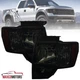 Smoke HeadlightsFits 2009-2014 Ford F150 F-150 Head Lamp Replacement Left+Right