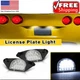 2X LED License Plate Lights Lamps White For 6000K 1984-2013 Chevrolet Corvette