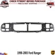 New Front Header Panel Thermoplastic and Fiberglass For 1998-2000 Ford Ranger
