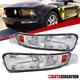 Fit 2005-2009 Ford Mustang Bumper Lights Signal Parking Lamps Left+Right 05-09