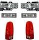 Headlights For Chevy GMC Truck 1990 1991 1992 1993 Turn Signals Tail Lights