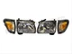 FOR TOYOTA 01-04 TACOMA HEADLIGHT PARK LIGHT CHR W/BULB 4PC